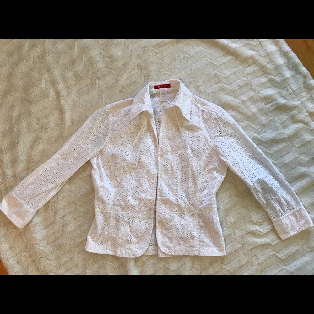 Anne Kline White Jacket